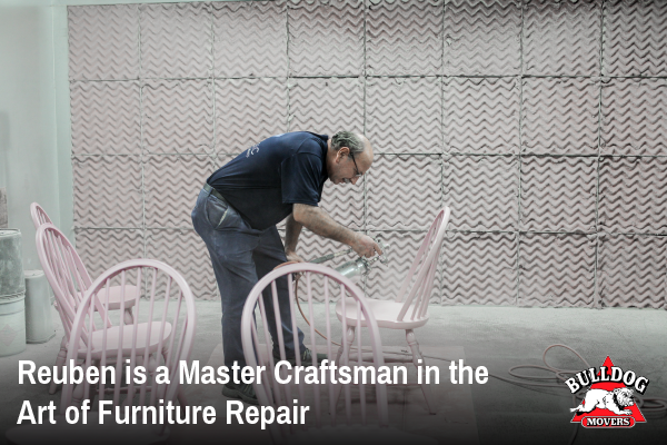 Reuben is a Master Craftsman in the Art of Furniture Repair
