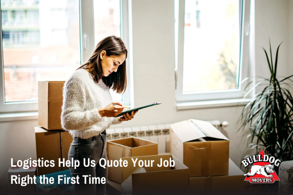 Logistics Help Us Quote Your Job Right the First Time