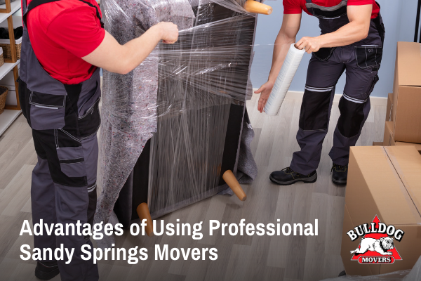 Advantages of Using Professional Sandy Springs Movers